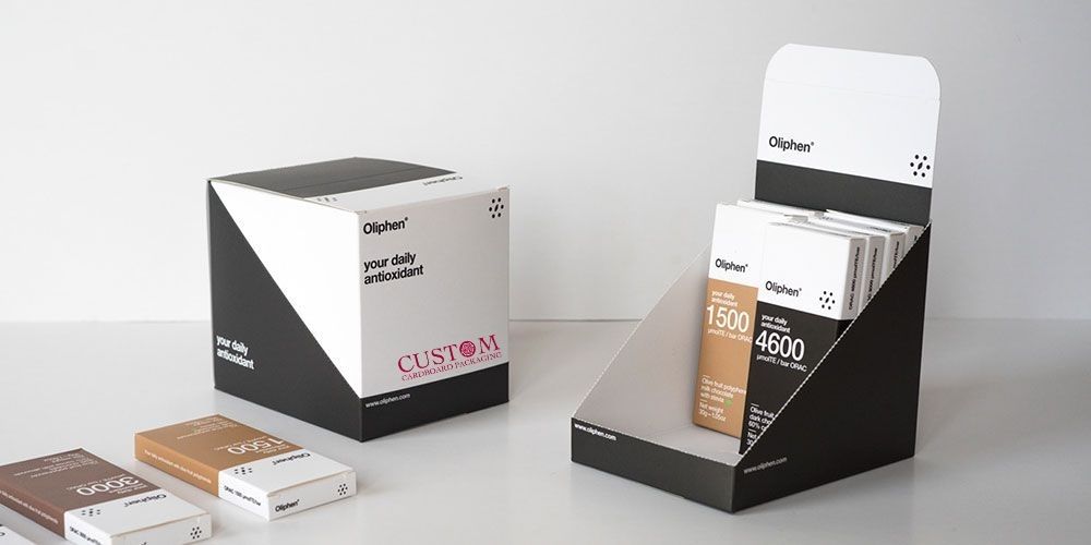 custom kraft boxes for counter display
