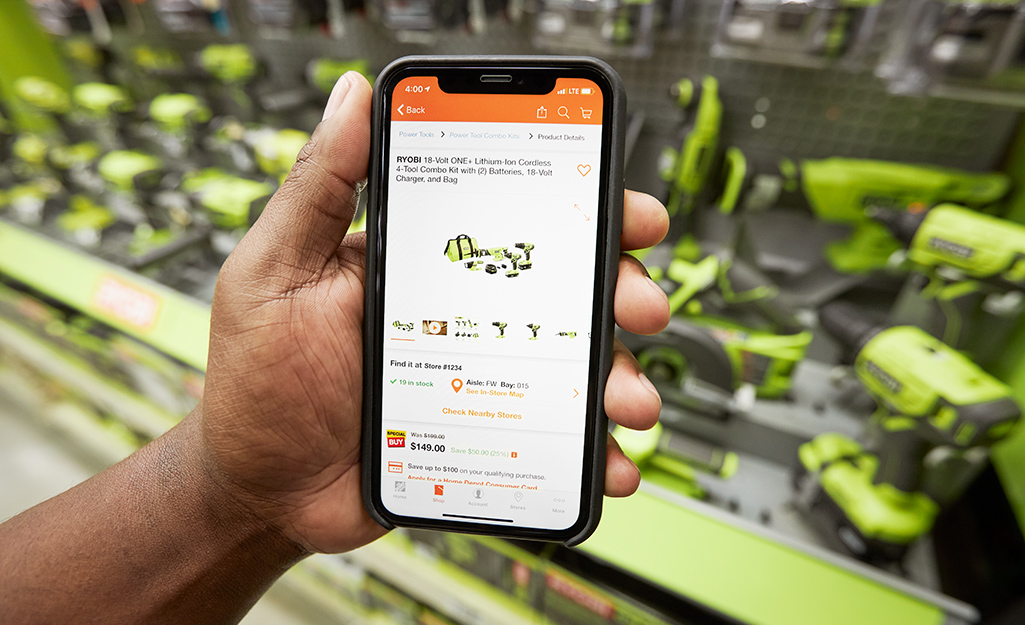 Home Depot Health Check App