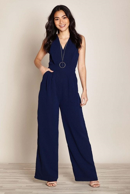Wide-Leg Jump Suits