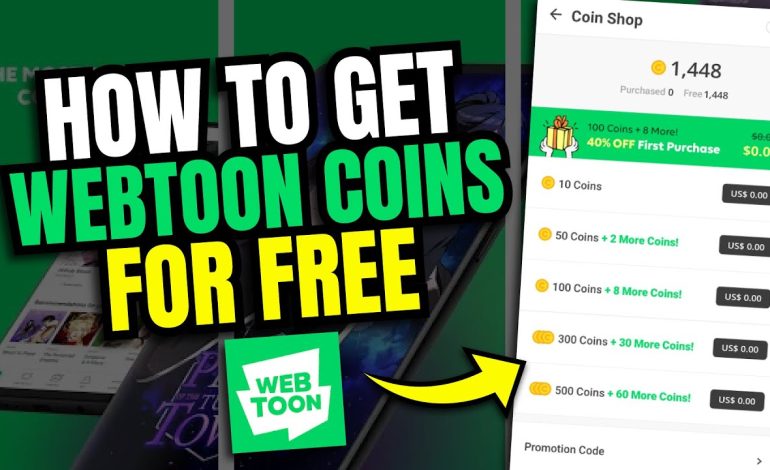 Top 20 Ways to Get Free Coins on Webtoon