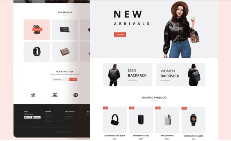 How do I Create an Online Shopping Website Using HTML and CSS