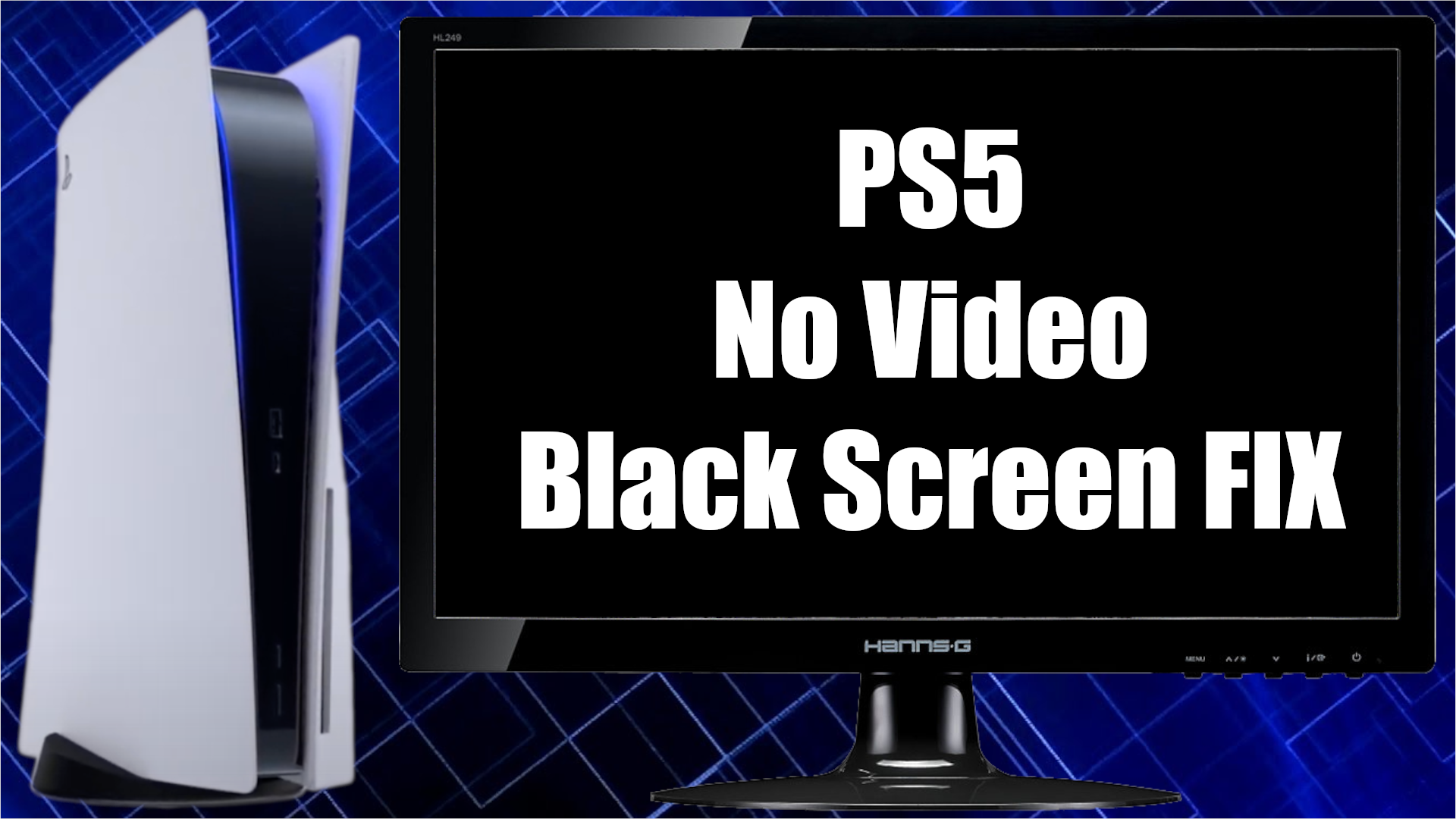 How do I Fix The Screen on my PS5?