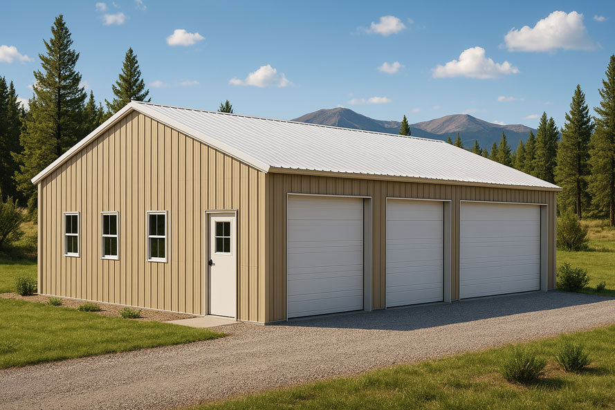 Why Three-car Metal Garages are Perfect for Growing Families