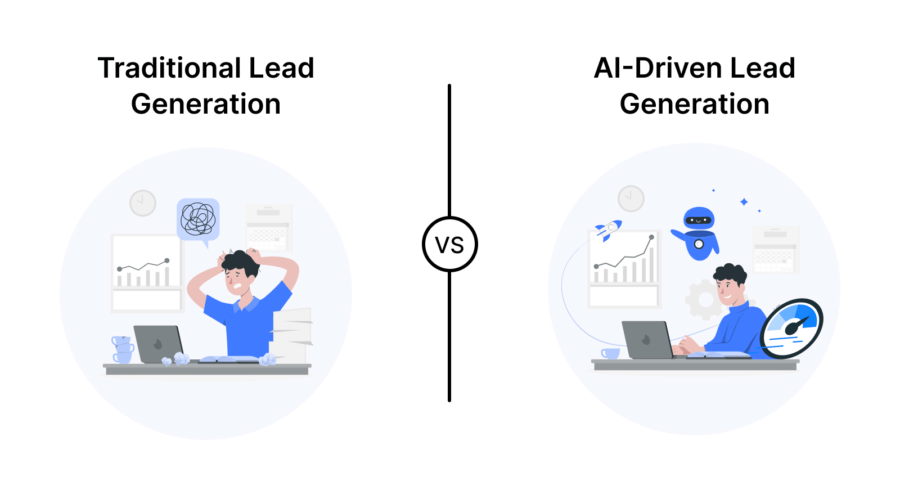 Comparing Traditional vs. Modern Lead Generation Approaches