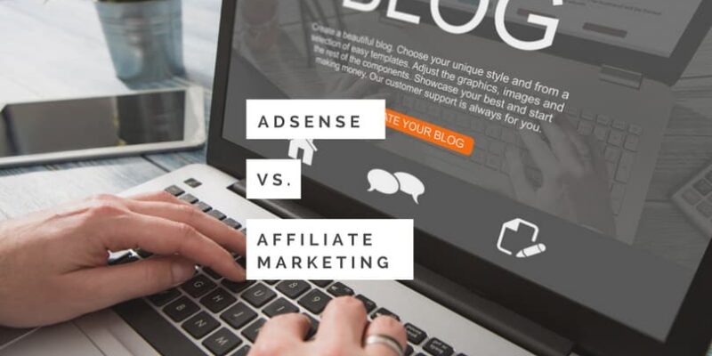display ads vs affiliate links monetization strategies for new blogs compared