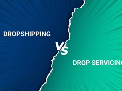 dropshipping vs drop servicing high margin models compared