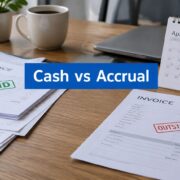 accrual method vs cash method accounting comparison