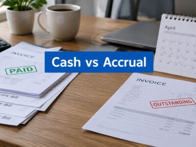 accrual method vs cash method accounting comparison