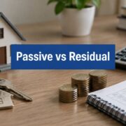 passive income vs residual income financial planning